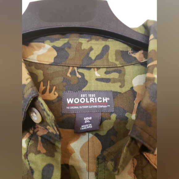 Woolrich Hunting Casual Button Up XXL NWT - Picture 4 of 11